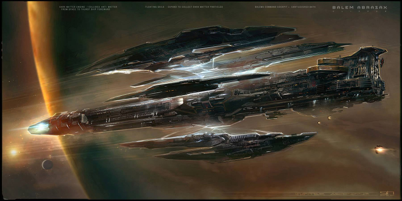 Illustration for article titled The concept art of Jupiter Ascending is glorious eye candy